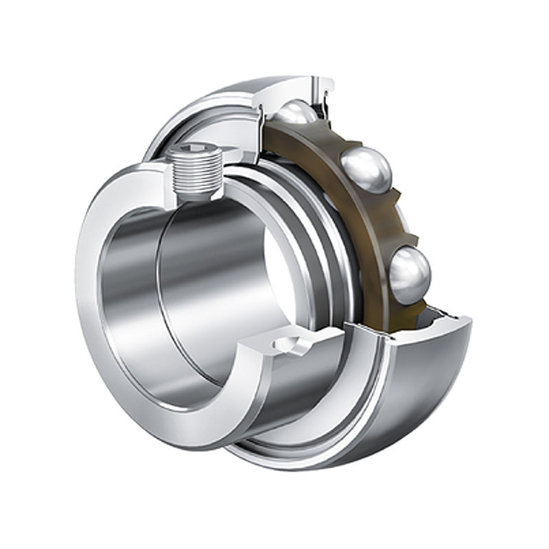INA GRA100NPPBAS2V Imperial Spherical Outer Bearing Insert with P Seals and Eccentric Collar 25.4x52x31mm