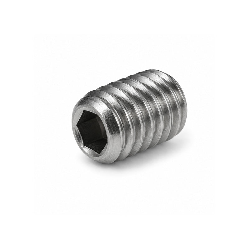 M10x50 Metric Stainless Steel A2 Cup Point Grub Screw 50mm Length 1.5mm Pitch