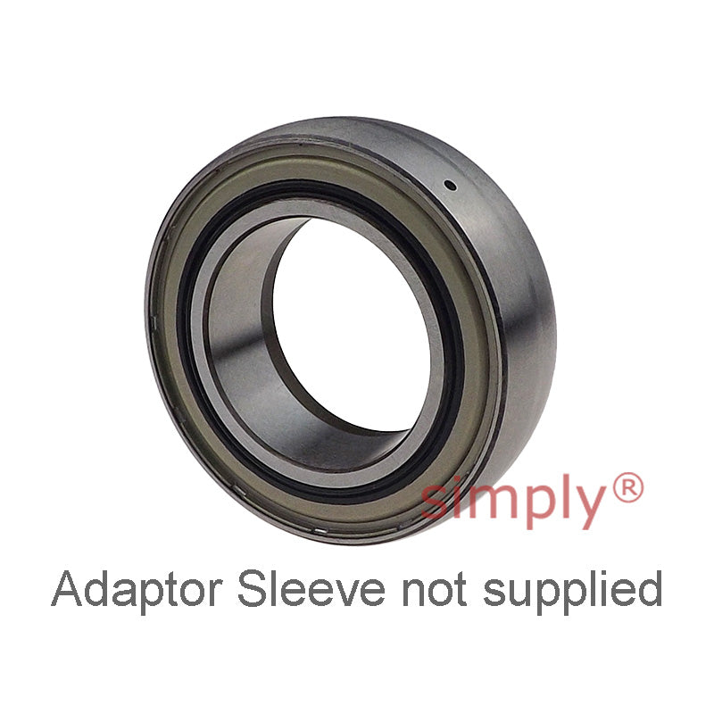 INA GSH30XL2RSRB Metric Spherical Outer Bearing Insert with RSR Seals 30x62x32mm (Adaptor Sleeve Sold Separately)
