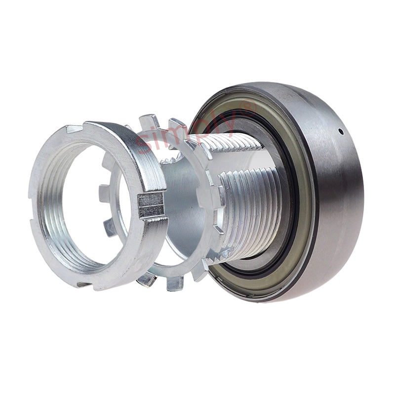 INA GSH20XL2RSRB Metric Spherical Outer Bearing Insert with RSR Seals and Adaptor Sleeve fits 20mm Shafts