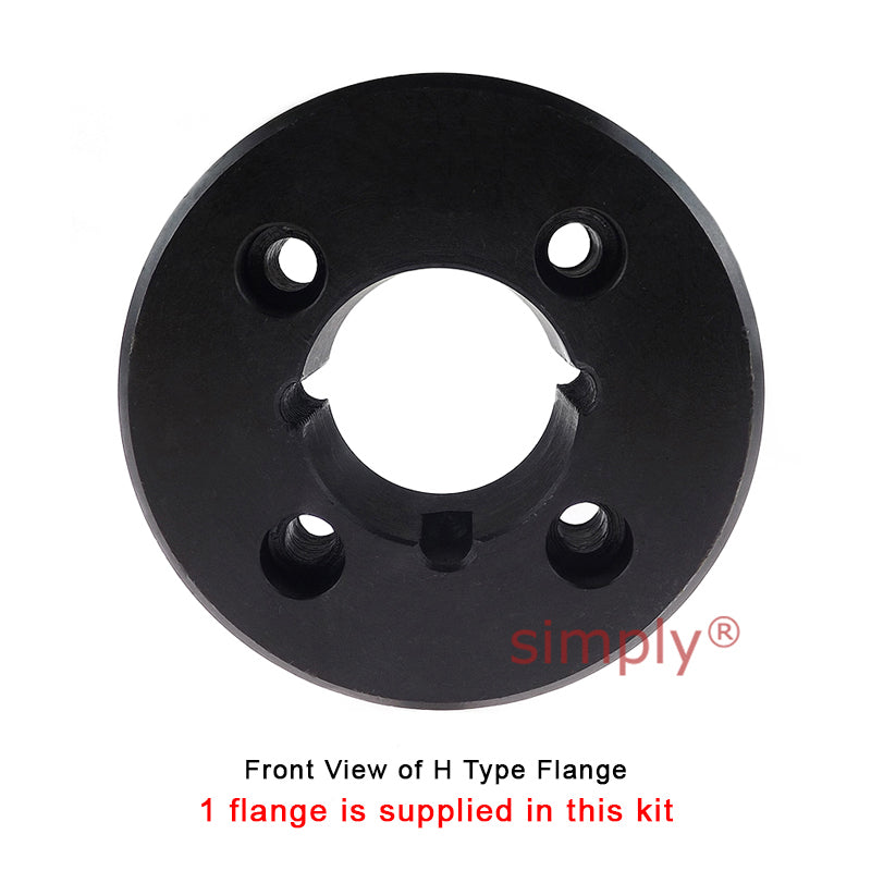 Major Brand F40H/F40B Outer Facing Taper Bore/Pilot Bored Tyre Drive Coupling Assembly with Fire Resistant Antistatic (F.R.A.S) Tyre