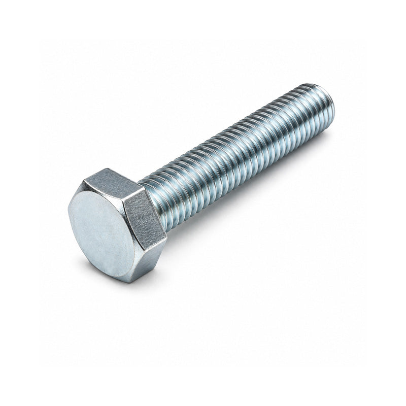 Unifix M6x65 Grade 8.8 Hexagon SetScrew DIN 933 with 1mm Pitch and Bright Zinc Plated Finish - Allow 2-3 Days