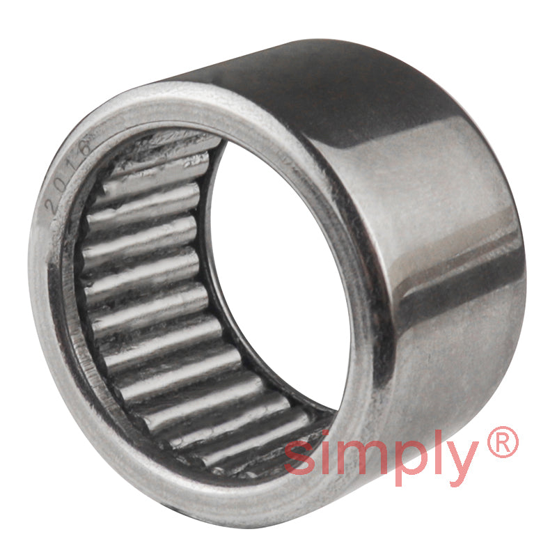 Budget HN2016 Open Ended Drawn Cup Type Full Complement Needle Roller Bearing 20x26x16mm