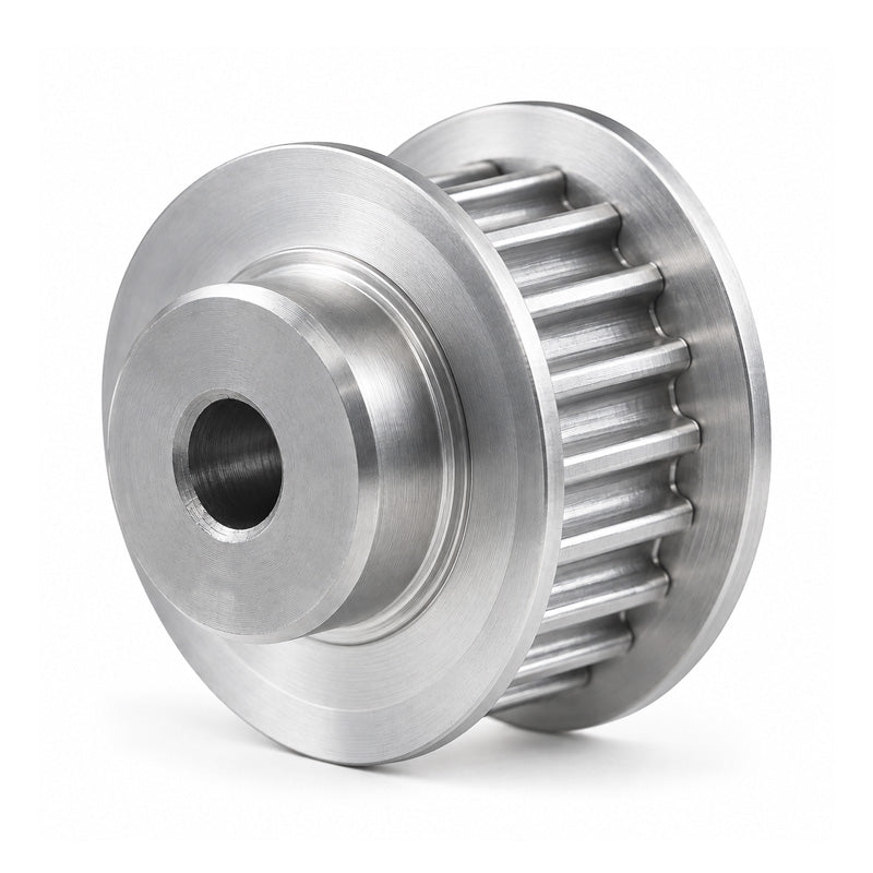 P15-3M-09F - 3mm Pitch 15 Tooth Flanged HTD Type Aluminium Timing Pulley for 9mm Wide Belts