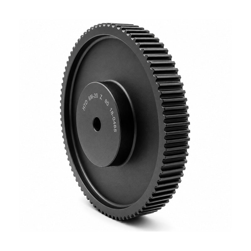 P60-H-300 - 1/2 inch Pitch 60 Tooth Pilot Bored Cast Iron Timing Pulley for 3 inch Wide Belts