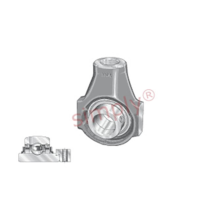 INA RHE40XL Cast Iron Take Up Unit with Eccentric Collar Insert 40mm Bore