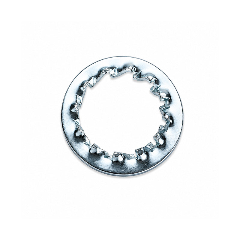 Unifix M16x26x1.2mm Internal Serrated Washer DIN 6798J with Bright Zinc Plated Finish
