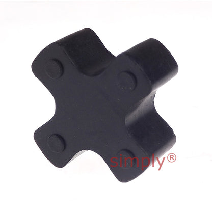 Major Brand L035B/L035B Pilot Bored Jaw Coupling Assembly Max Bore 8mm with Nitrile Rubber Insert