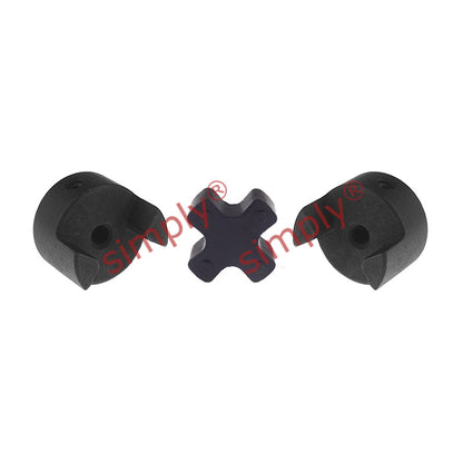 Major Brand L035B/L035B Pilot Bored Jaw Coupling Assembly Max Bore 8mm with Nitrile Rubber Insert
