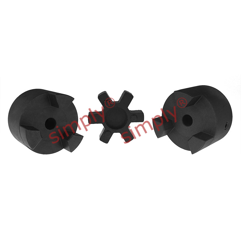Major Brand L150B/L150B Pilot Bored Jaw Coupling Assembly Max Bore 48mm with Nitrile Rubber Insert