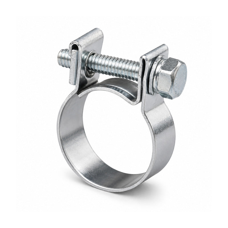 JCS MCZ15 Zinc Plated Steel Mini-Clip Adjustment Range 13-15mm Band Width 9mm