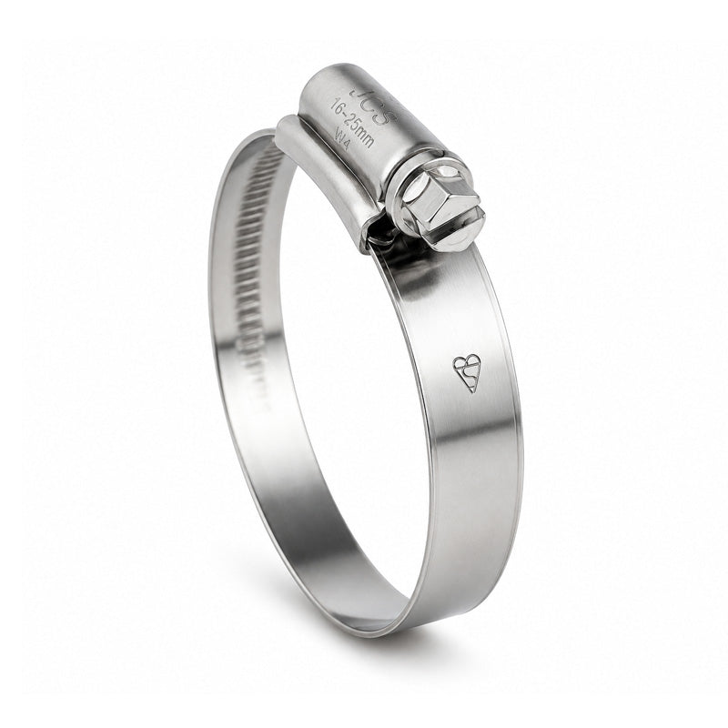 JCS HGZ90 Zinc Plated Steel Hi-Grip Hose Clip Adjustment Range 70-90mm Band Width 13mm