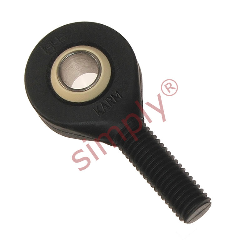 igubal KALM16MH Left Hand Male Plastic Rod End 16mm Bore M16 Thread with Metal Insert - Allow 2-3 Days