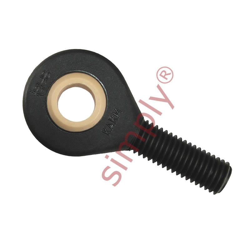 igubal KARM06 Right Hand Male Plastic Rod End 6mm Bore M6 Thread