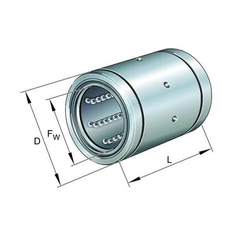 INA KB20-PP-RROC-AS Linear Ball Bearing 20x32x45mm - Allow 1-2 Days - Contact Us For Faster Delivery