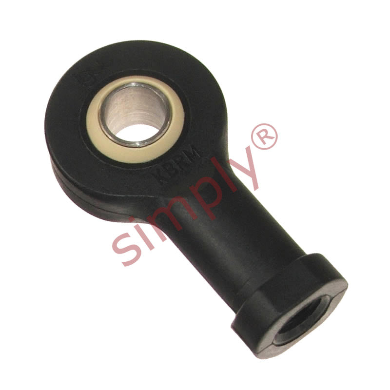 igubal KBRM12MH Right Hand Female Plastic Rod End 12mm Bore M12 Thread with Metal Insert
