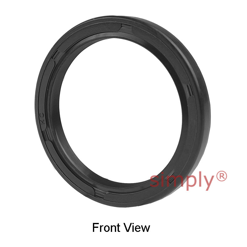 4.5x16x7mm Nitrile Rubber Single Lip Rotary Shaft Oil Seal Springless Design KC