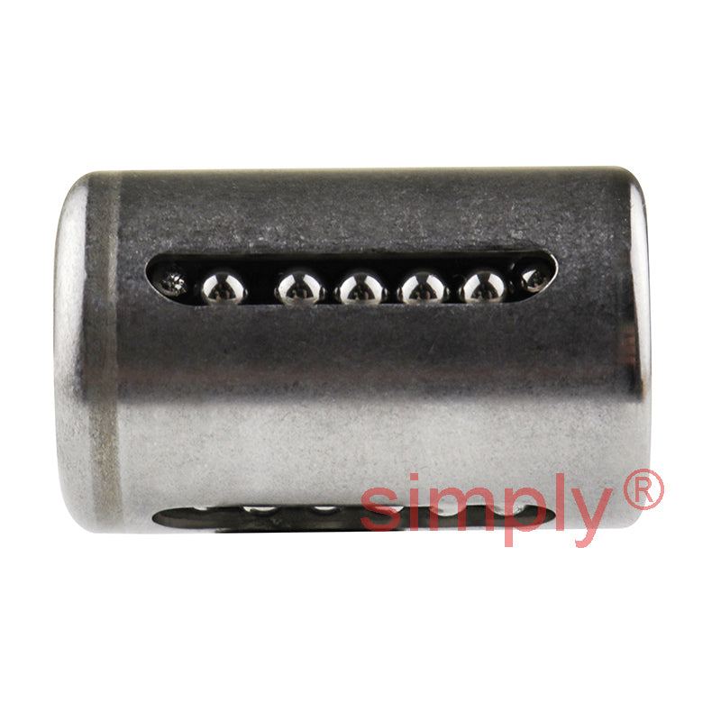 INA KH08PP Relubricatable Closed Linear Ball Bushing Sealed with Contact Seals 8x15x24mm