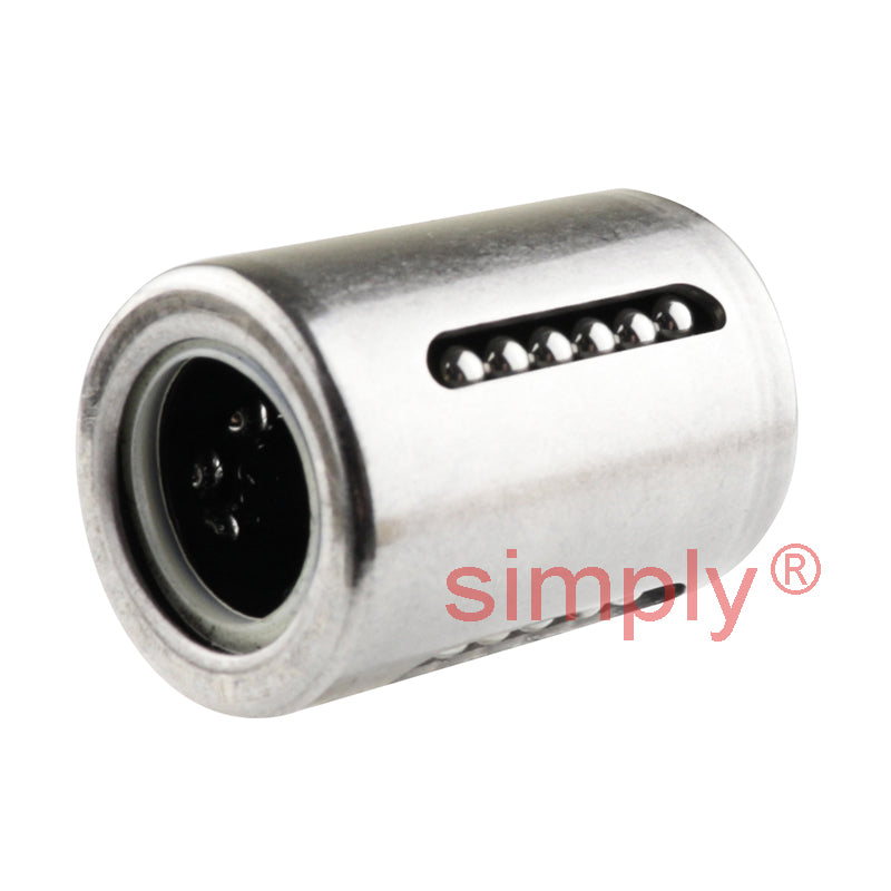 INA KH10PP Relubricatable Closed Linear Ball Bushing Sealed with Contact Seals 10x17x26mm