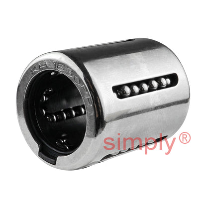 Budget KH1630PP Relubricatable Closed Linear Ball Bushing Sealed with Contact Seals 16x24x30mm