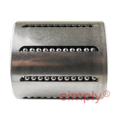 INA KH16PP Relubricatable Closed Linear Ball Bushing Sealed with Contact Seals 16x24x30mm
