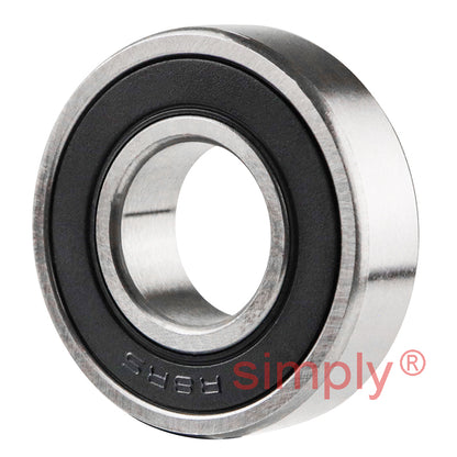 KSM KLNJ1/2R82RS Rubber Sealed Imperial Deep Groove Ball Bearing 1/2x1-1/8x5/16 inch