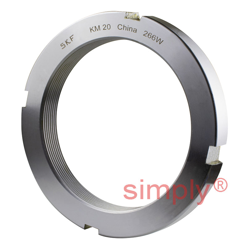 SKF KM20 Lock Nut (Lock Washer Type) M100x2mm