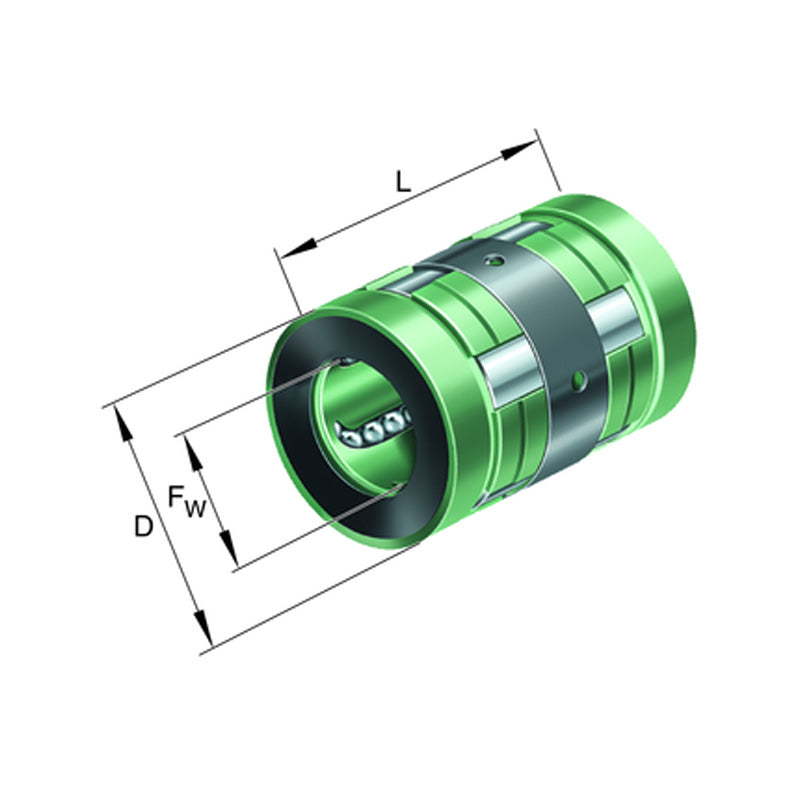INA KN40-PP Linear Ball Bearing 40x62x80mm - Allow 1-2 Days - Contact Us For Faster Delivery