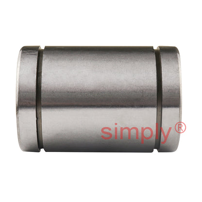 LM25UUOP Open Linear Ball Bushing with Rubber Seals 25x40x59mm