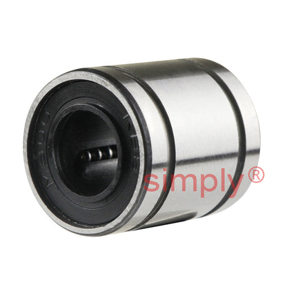 LM8SUU Closed Linear Ball Bushing with Rubber Seals 8x15x17mm