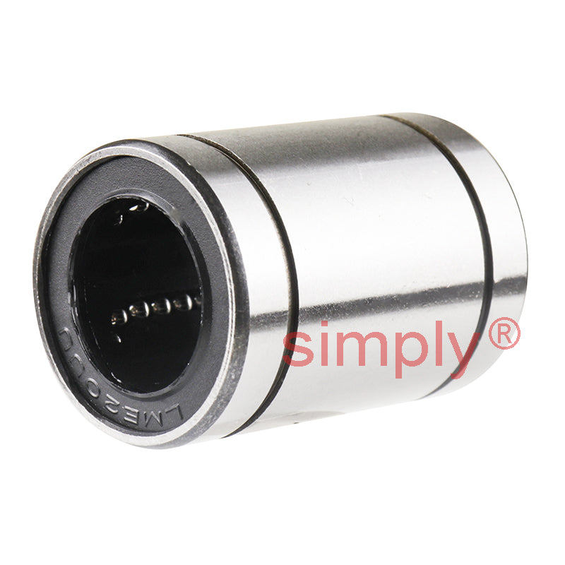 LME20UU Closed Linear Ball Bushing with Rubber Seals 20x32x45mm