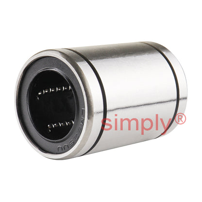 LME25UU Closed Linear Ball Bushing with Rubber Seals 25x40x58mm