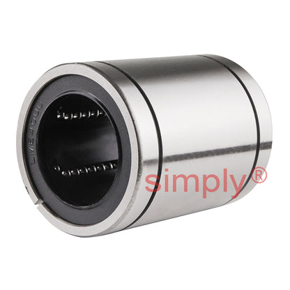 LME40UUAJ Adjustable Linear Ball Bushing with Rubber Seals 40x62x80mm