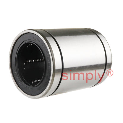 LMB20UU Imperial Closed Linear Ball Bushing with Rubber Seals 1.25x2x2.625 inch