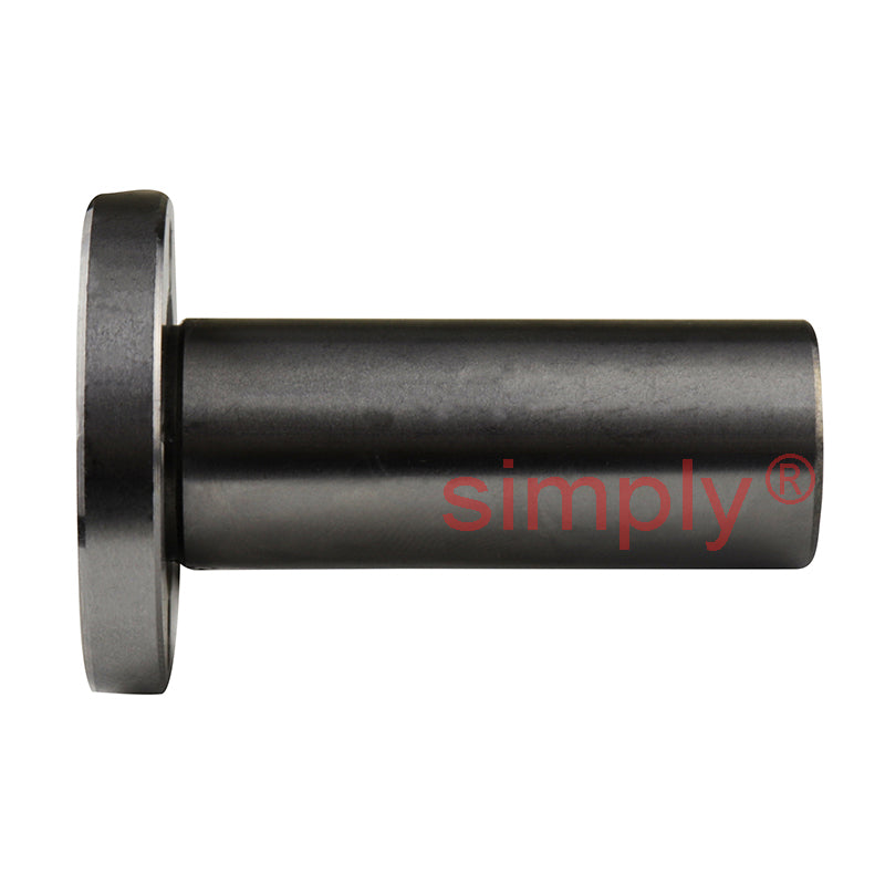 LMEF8LUU Long Round Flanged Linear Ball Bushing with Rubber Seals and Resin Retainer 8x16x45mm