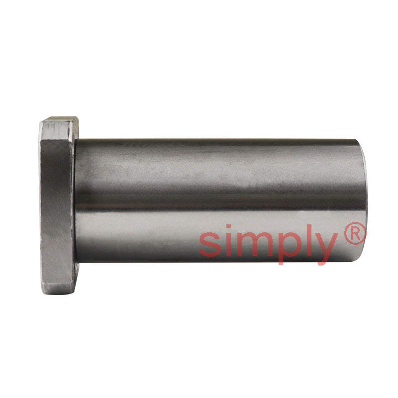 LMEK20LUU Long Square Flanged Linear Ball Bushing with Rubber Seals and Resin Retainer 20x32x80mm
