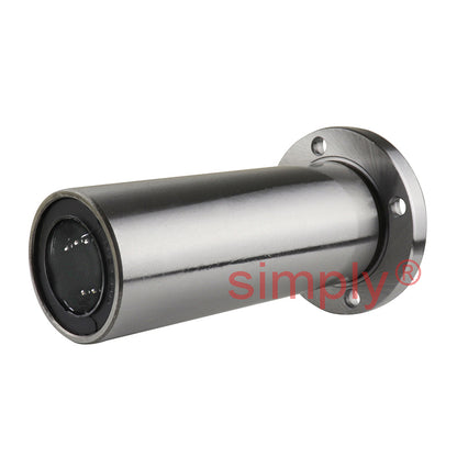 LMF25LUU Long Series Metric Round Flanged Linear Ball Bushing 25x40x112mm