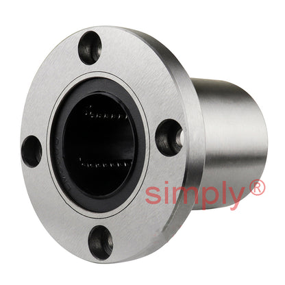 LMF35UU Metric Round Flanged Linear Ball Bushing 35x52x70mm