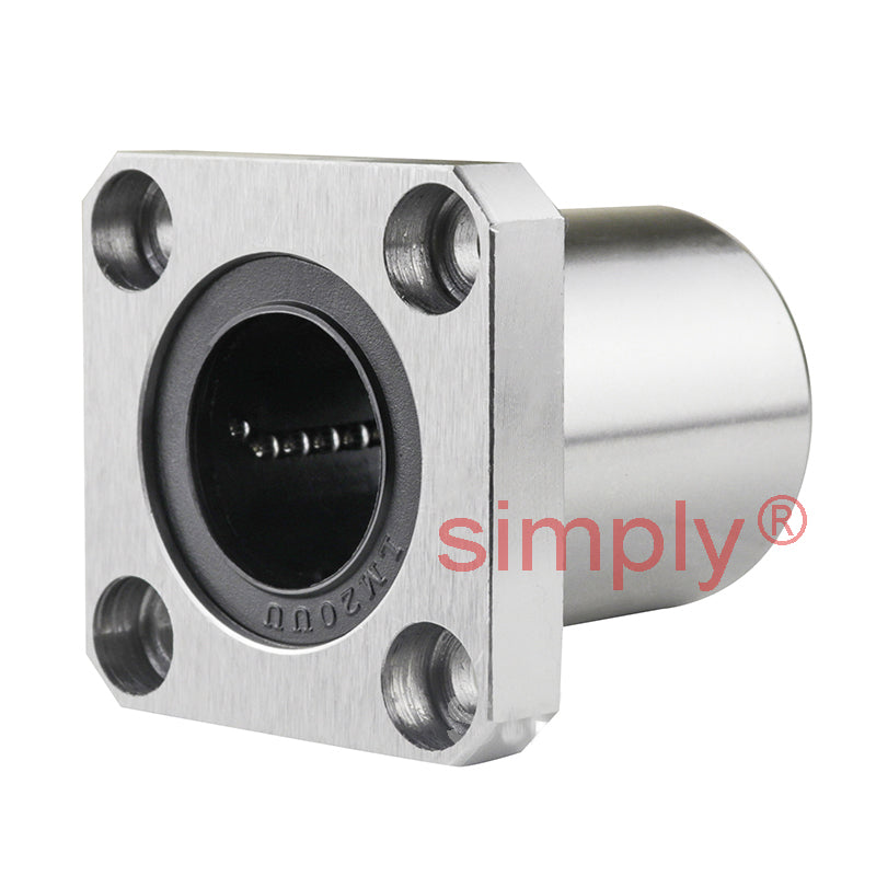 LMK20UU Metric Square Flanged Linear Ball Bushing 20x32x42mm