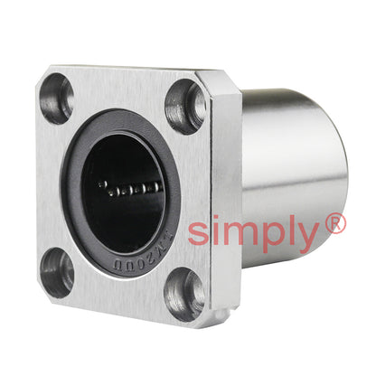 LMK20UU Metric Square Flanged Linear Ball Bushing 20x32x42mm