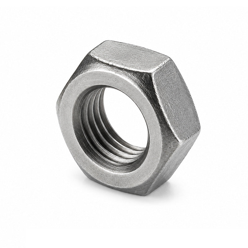 Unifix M5x8 - Grade 4 Steel Lock Nut DIN 439B with 0.8mm Pitch and Bright Zinc Plated Finish - Allow 2-3 Days
