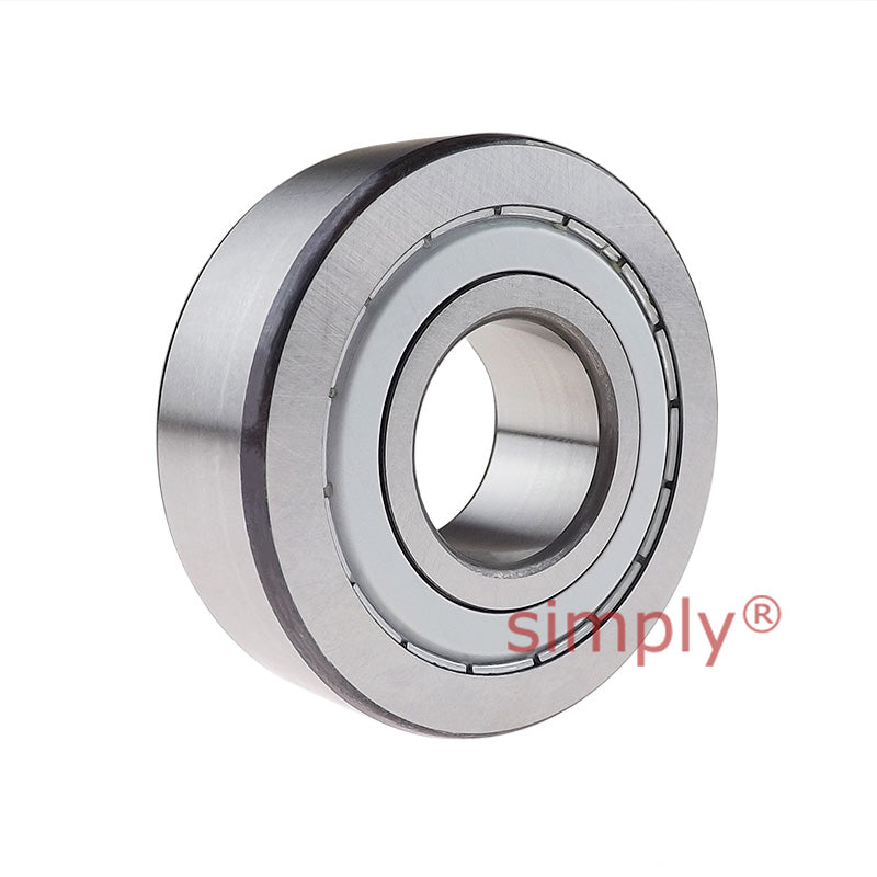 ZEN LR204-NPPU Metal Shielded Track Roller 20x52x14mm - Allow 1-2 Days - Contact Us For Faster Delivery