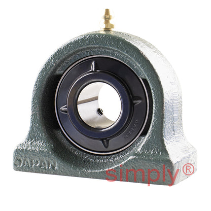 NTN M-UCUP204D1 Threaded Base Small Footprint Metric Pillow / Plummer Block Housing Supplied with 20mm Bore Insert