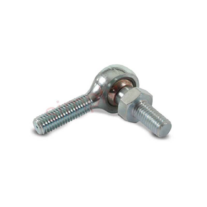 Branded MP-04S Right Hand Imperial Steel / Nylon Lined Maintenance Free Studded Male Rod End 1/4 UNF Thread - Allow 7-10 Days