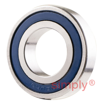 ENDURO MR19372RS Rubber Sealed Deep Groove Ball Bearing 19x37x9mm