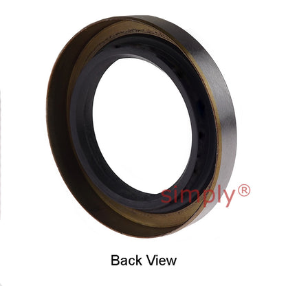 37x56x9mm Metal Cased Nitrile Rubber Double Lip Rotary Shaft Oil Seal with Garter Spring TB / R6
