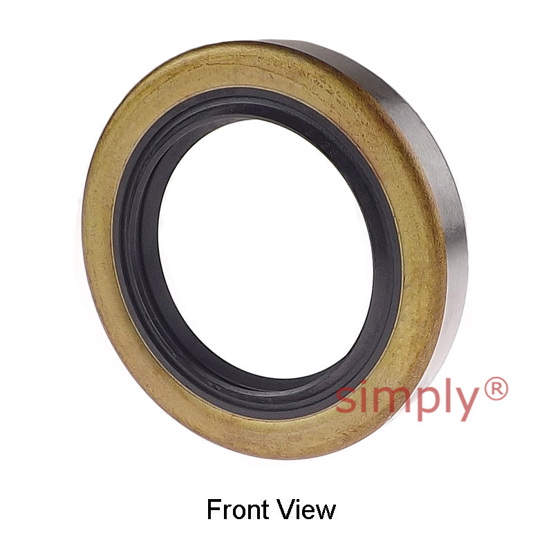 25x33x5mm Metal Cased Nitrile Rubber Double Lip Rotary Shaft Oil Seal Type TB Style