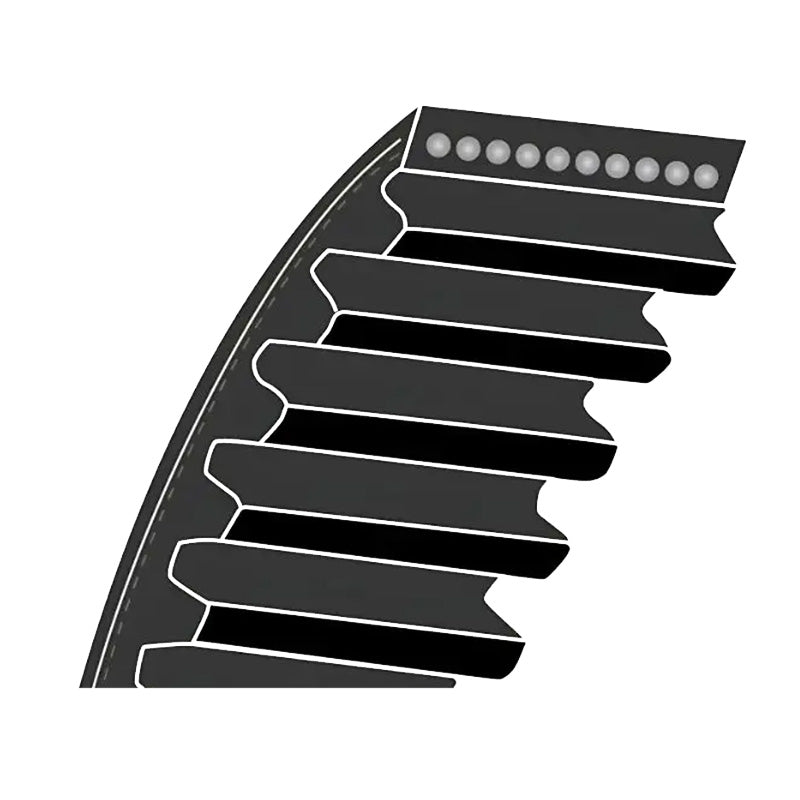 Gates 2430V345 Bandless Multi-Speed Belt 1-1/2 inch Top 30 Degree Angle 35.2 inch Outside Circumference - Allow 2-3 Days