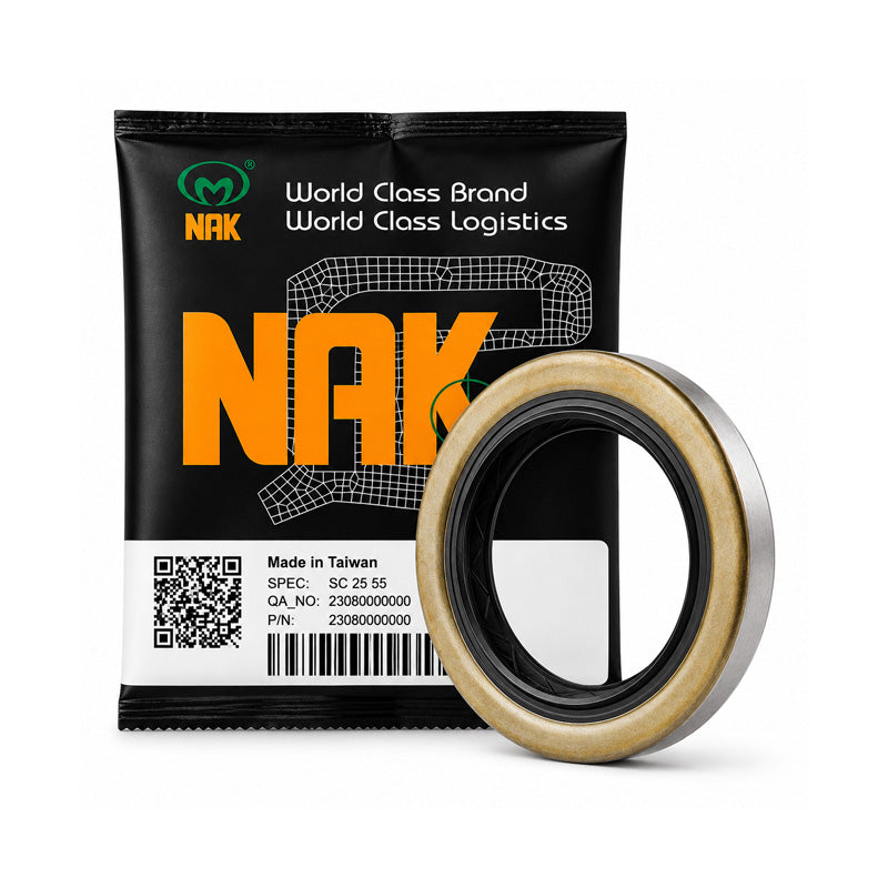 NAK 40x85x10mm Metal Cased Nitrile Rubber Additional Inner Case Single Lip Rotary Shaft Oil Seal with Garter Spring SA - Allow 7-10 Days