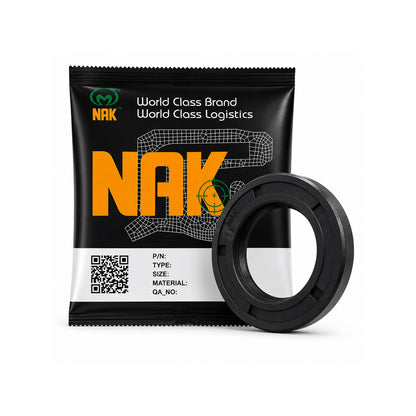 NAK 6.75x7.75x0.5 inch Nitrile Rubber Single Lip Rotary Shaft Oil Seal with Garter Spring SC - Allow 7-10 Days